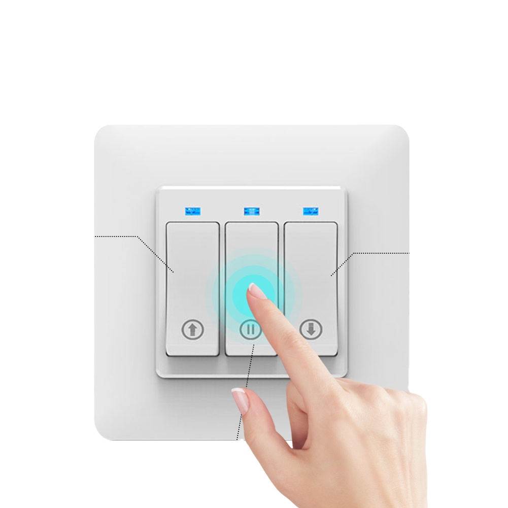Lifesmart сенсорный электрический продукт Wifi умная занавеска Великобритания ЕС Управление освещением Zigbee переключатель для системы умного дома