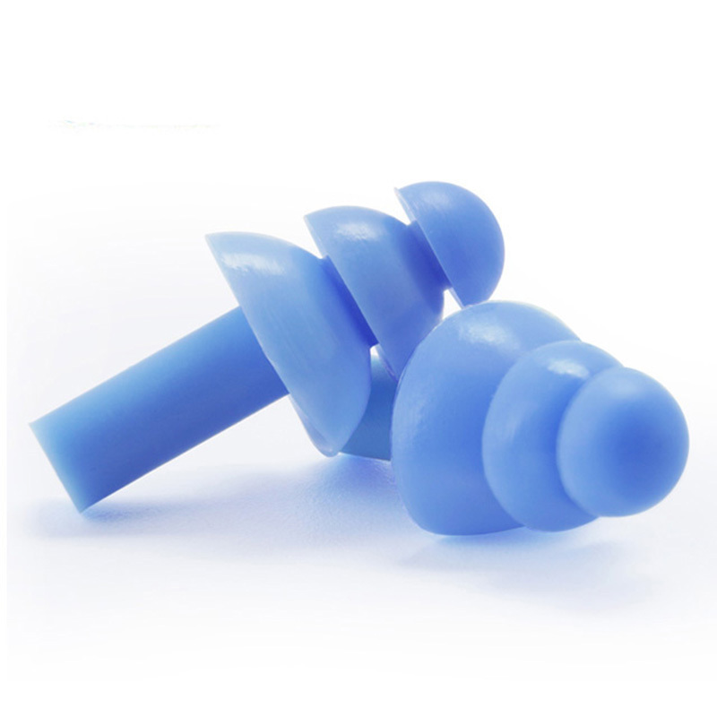 2024 Custom logo noise reduction Silicone Mud Ear Plugs Soft Reusable Waterproof Noise Cancelling Premium Moldable Earplugs