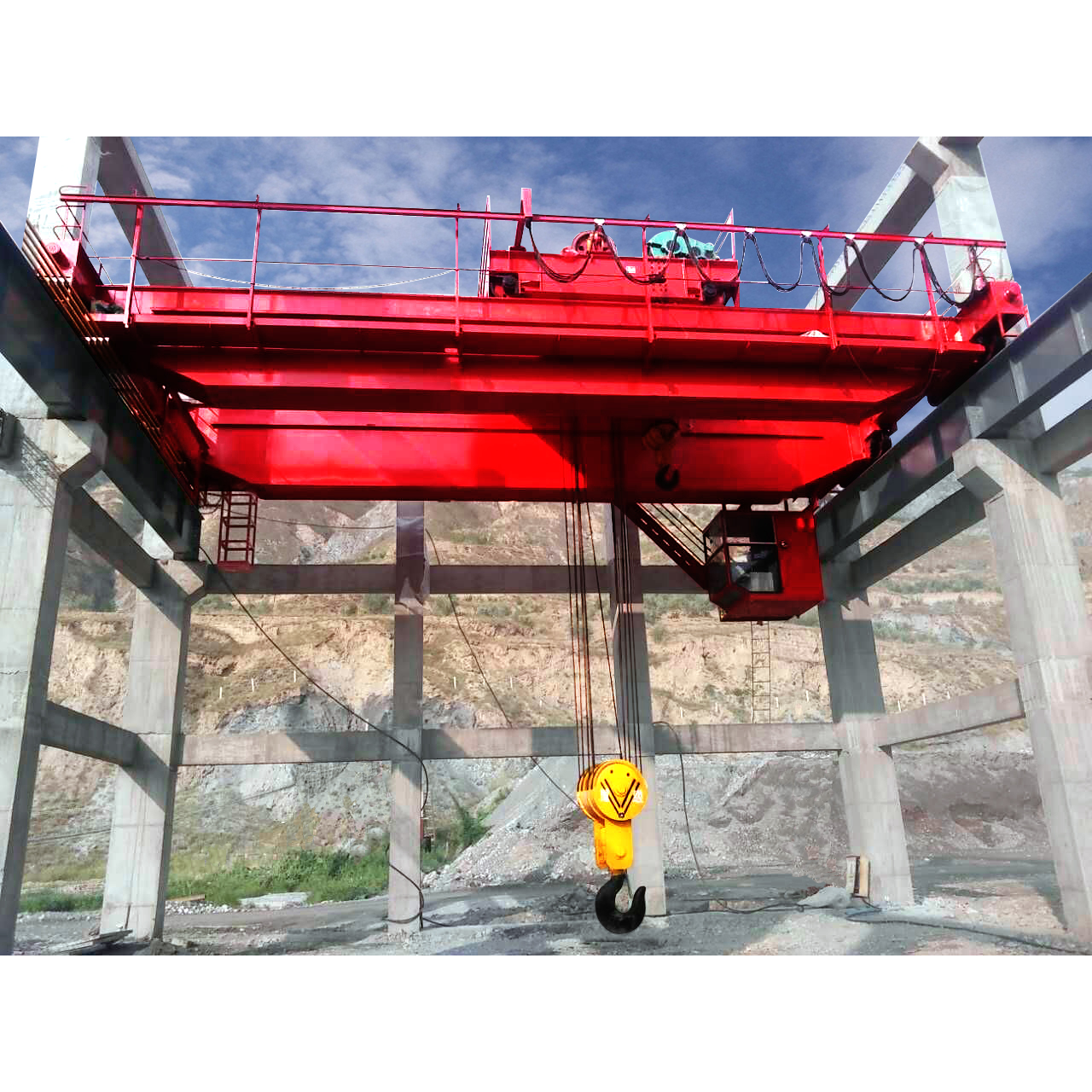 SDCrane Superior Quality Double Girder Beam Bridge Overhead Crane For Factory