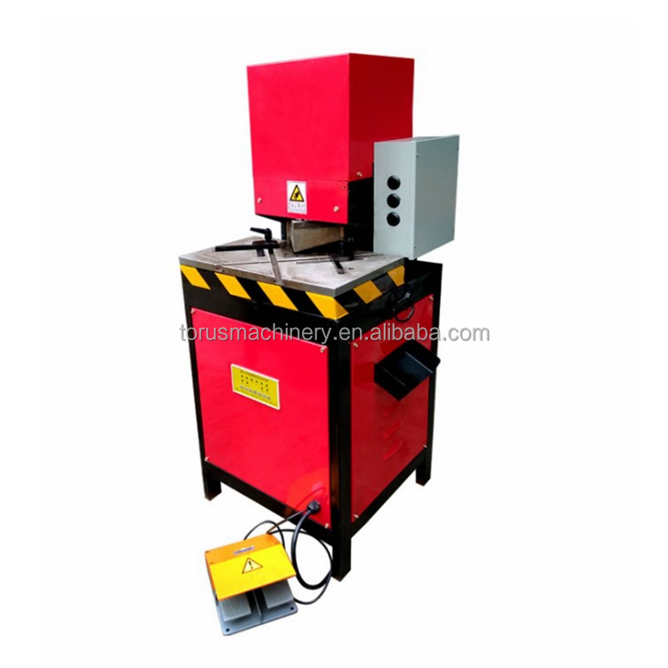 variable angle hydraulic corner cutting machine/pneumatic notching machine
