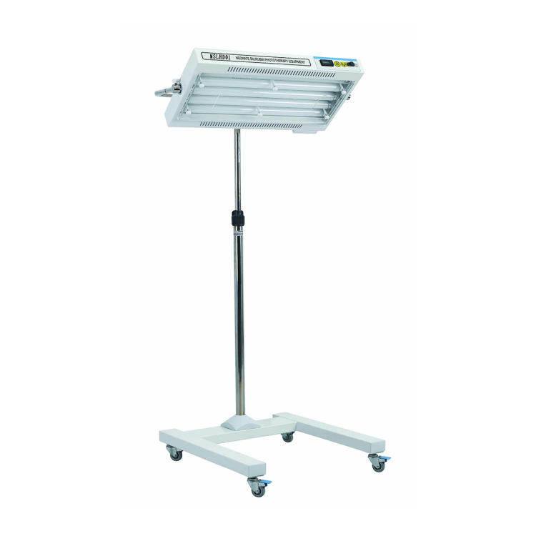 Medical Infant Phototherapy Unit Mobile Blue Fluorescent Lamp Infant Neonatal Jaundice Phototherapy Light for Neonate Bilirubin