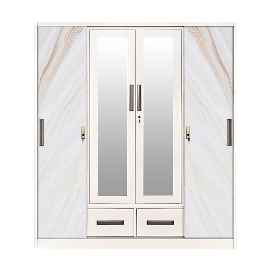 4 door clothing steel locker wardrobe metal almirah design wardrobes bedroom modern metal steel