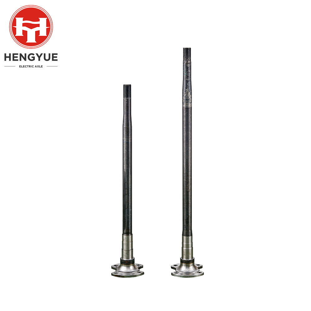 Stainless steel drive axle shaft assembly for fusion
