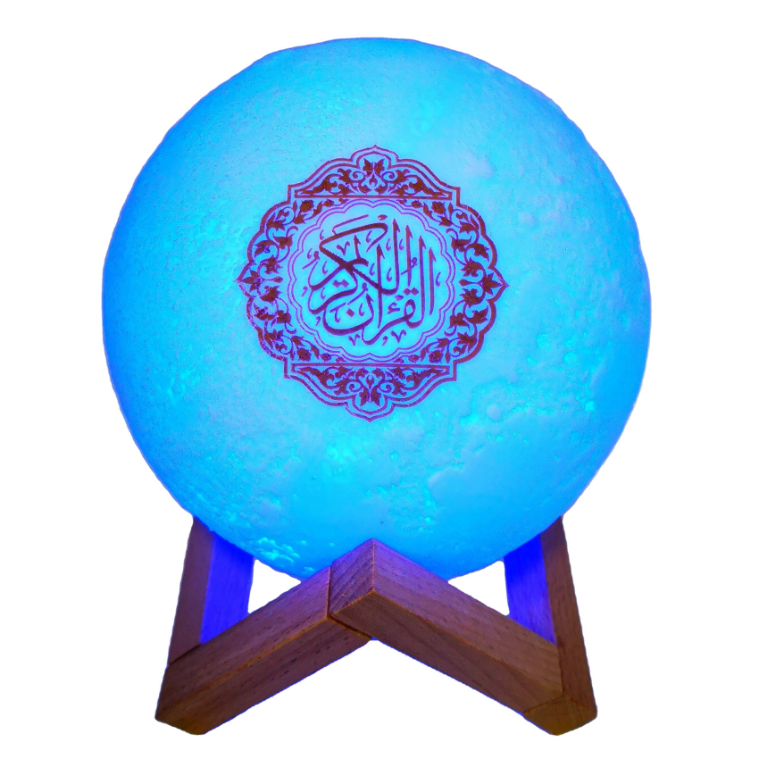 Moon Lamp Speaker MQ-1010 16GB Memory 16 видов цветов Al Quran Player