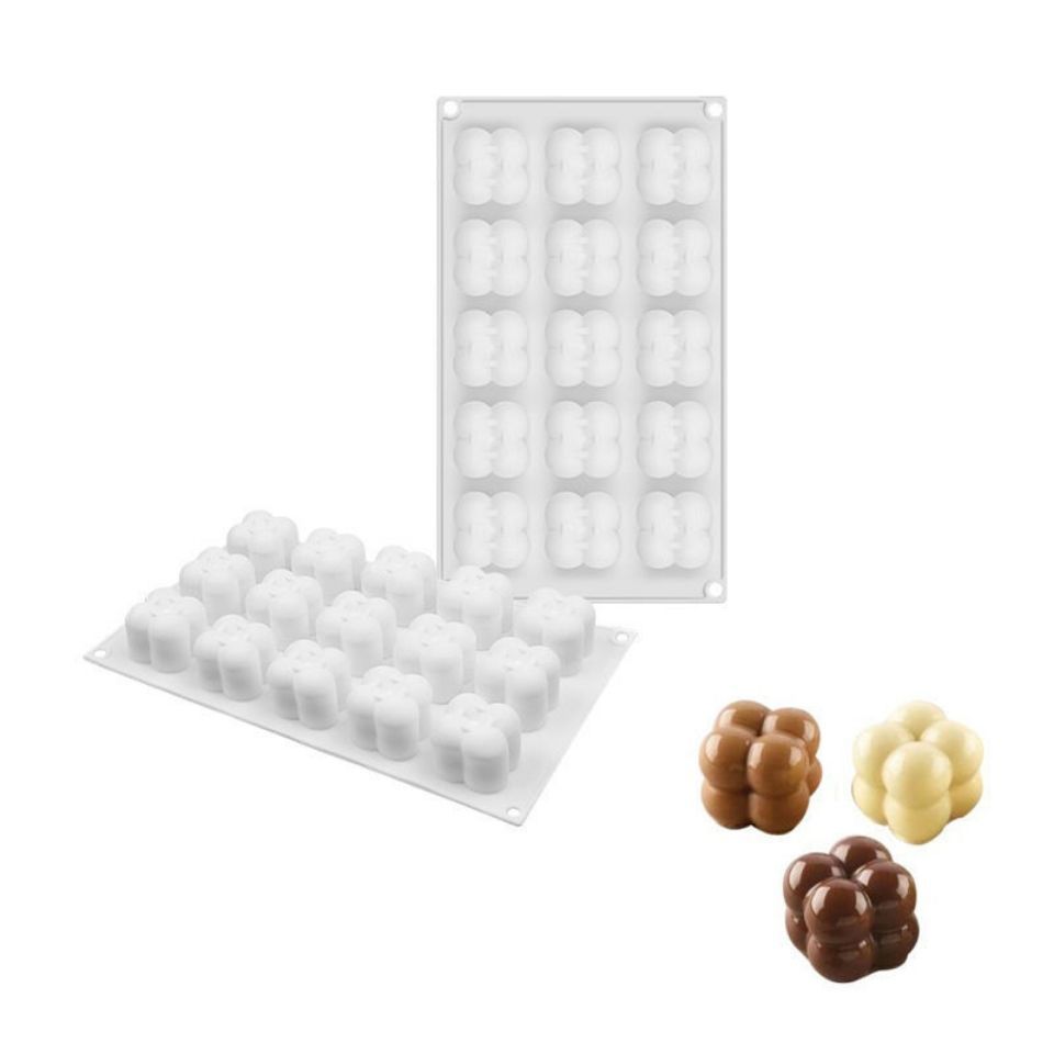 Rubik Cube candle mould home decor aromatherapy DIY 3d silicone candle mold hand making