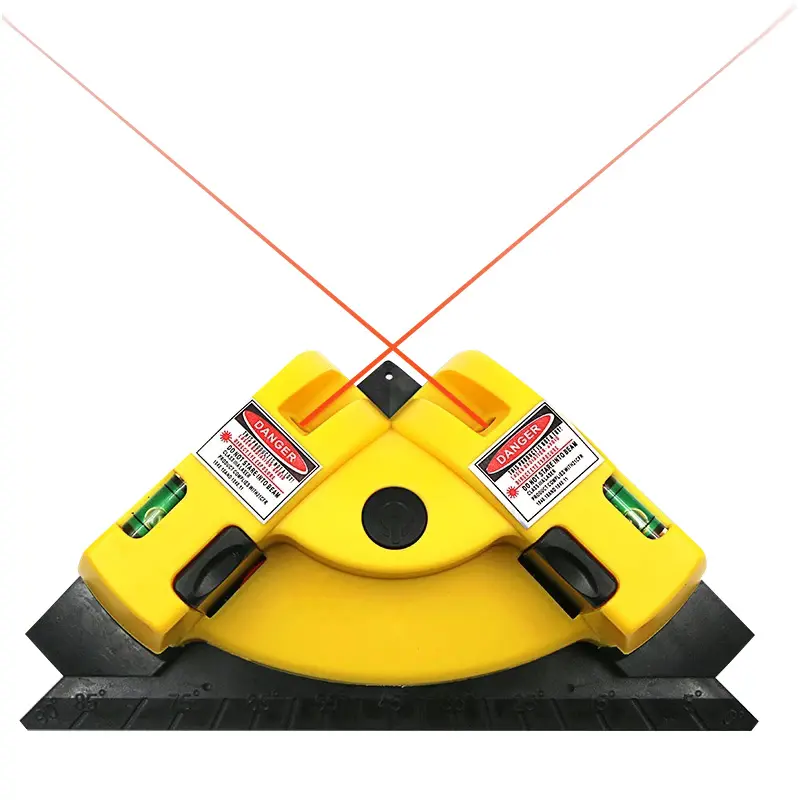 Right Angle 90 Degree Square Laser Level High Quality Vertical Horizontal Laser Line Projection Measurement Tool Level Laser