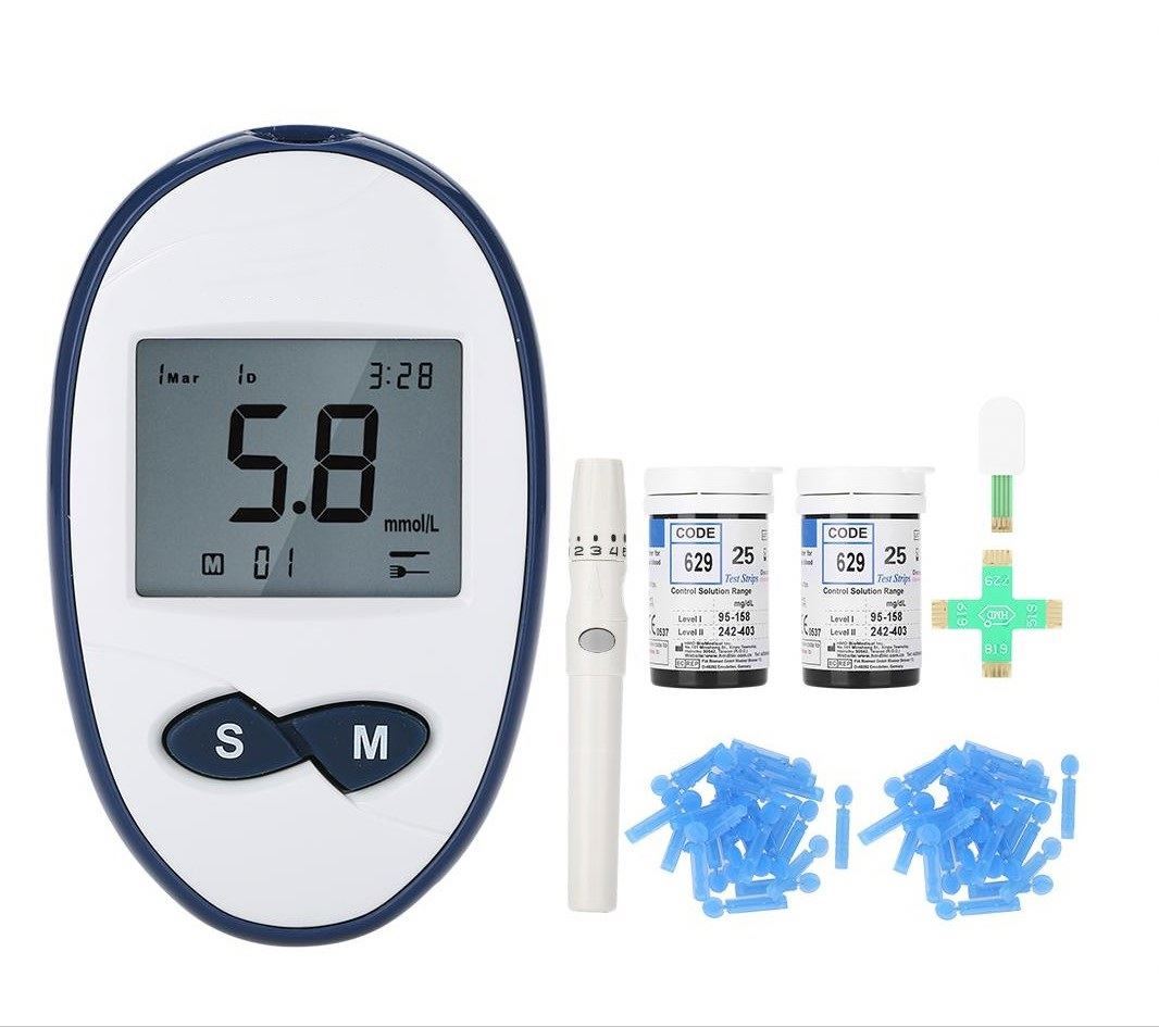 most popular painless glucose meter gluco check glucose meter strips medidor de glucosa glucometer glucometro