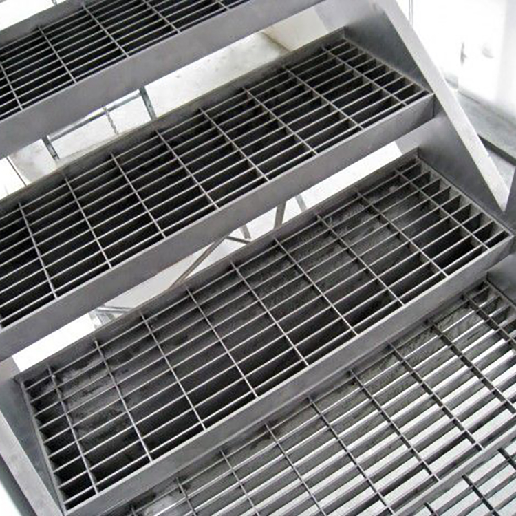 Outdoor Composite Exterior Metal Anti Slip Aluminum Grating stair Tread