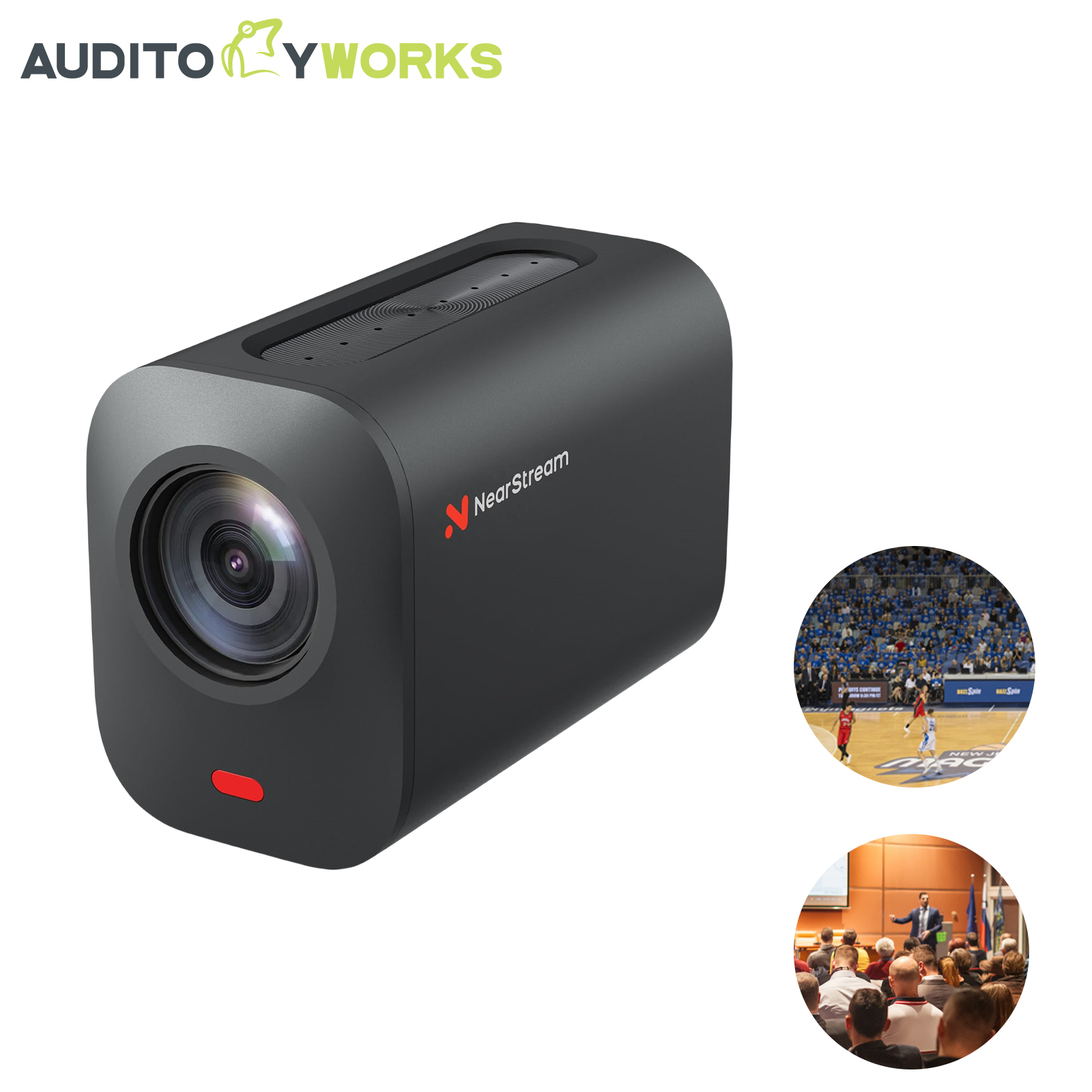 Nearstream 8 Mems Mics 40x Zoom Livestream Клавиатура Ptz Live Stream камера Youtubemiv