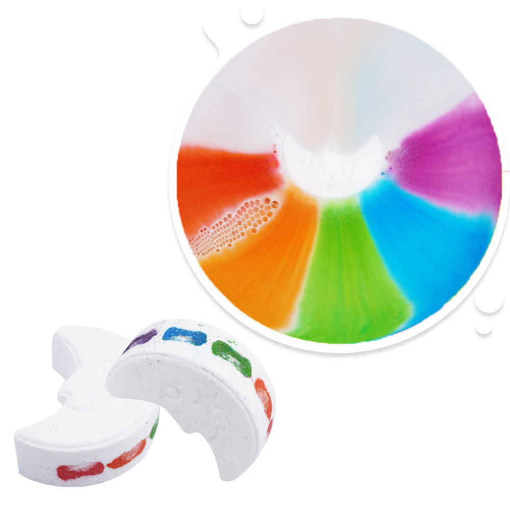 OEM Private Label High Quality Natural Organic Vegan Rich Bubble Magic Rainbow White Cloud Colorful Fizzy Bath Bomb Gift Set