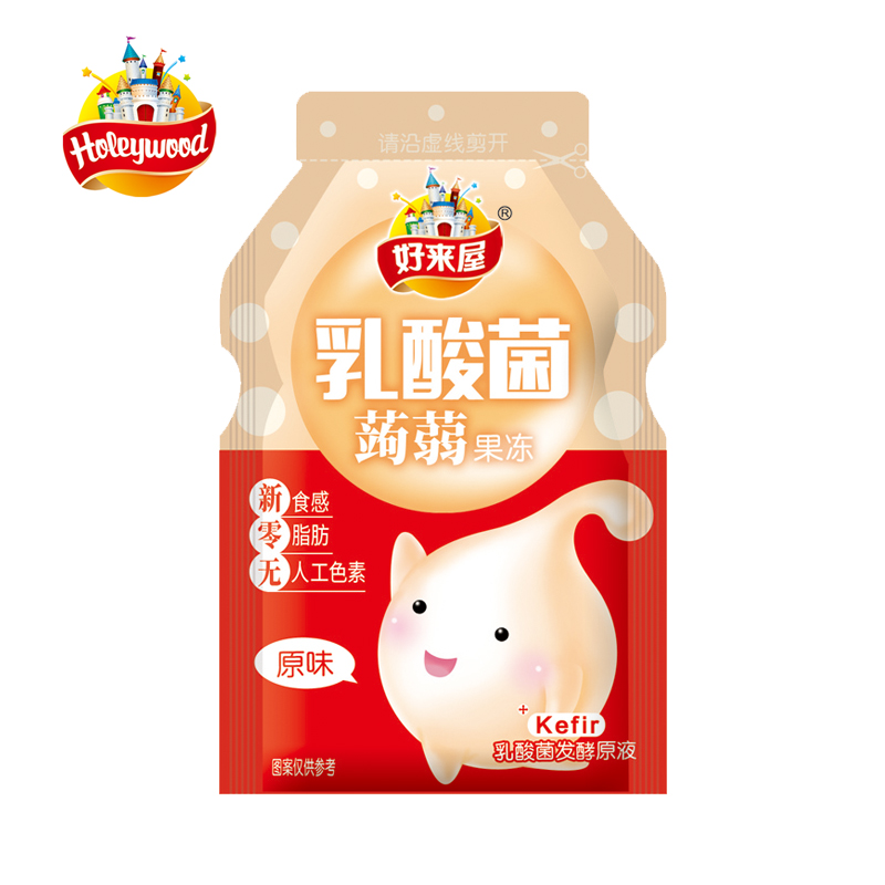 Оригинальное белое Персиковое желе Konjac