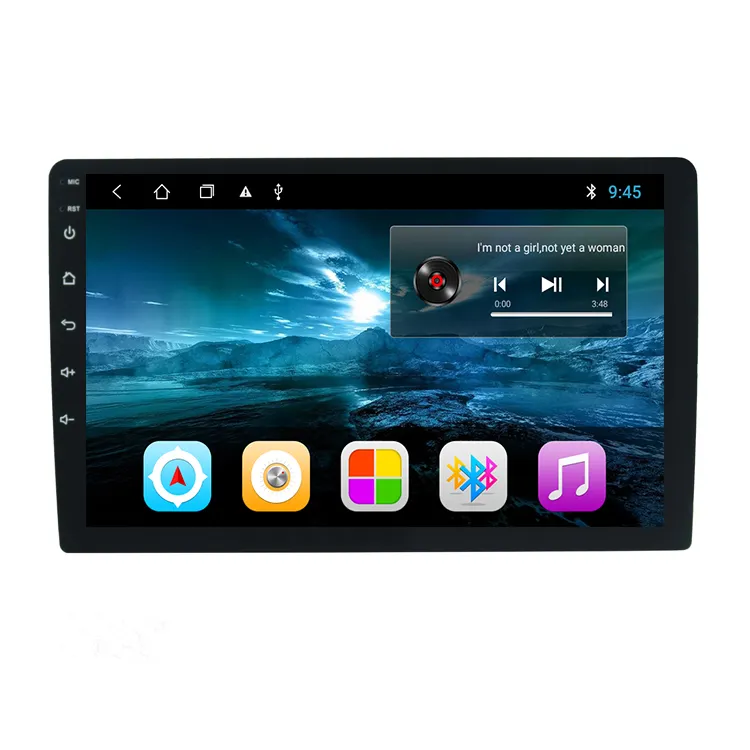 4 Core 9 Inch 2 Din 1+16GB/2+32GB Android Touch Screen FM WIFI DSP Car Radio Car DVD Player