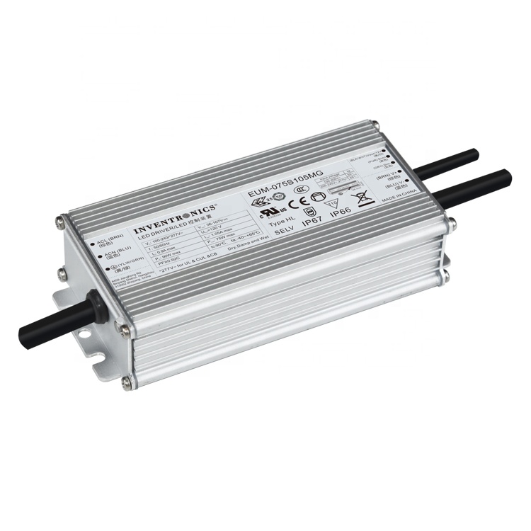 Inventronics 50 Вт 60 Вт 70 Вт 75 Вт 36 в 48 в 54 в программируемый светодиодный драйвер постоянного тока