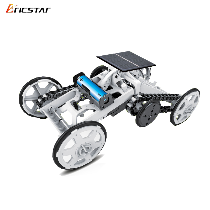 Bricstar Top 2020 educational toys learning diy 4WD solar Climbing car stem toys for kids