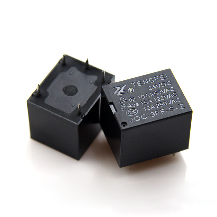 Tengfei Высокое качество 24V DC микро T73/3FF 5 Pin реле Pcb реле для тепловентилятор