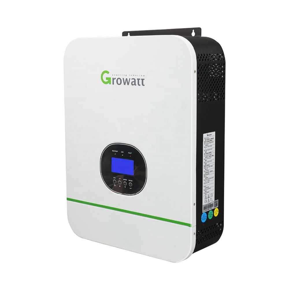 Growatt 3kw параллельная функция 80A со слежением за максимальной точкой мощности SPF 3000TL LVM-48P панели солнечных батарей с батареей и инвертером основаны на