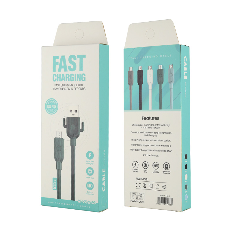 wholesale micro usb cable high quality customize 1A charging date cable