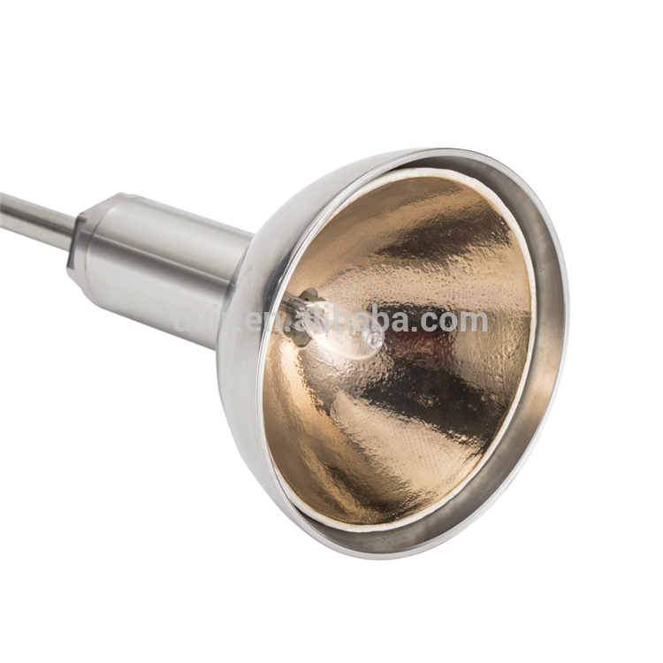 UVIR Original design ceramic elliptcial reflector spot infrared heater for Industrial application