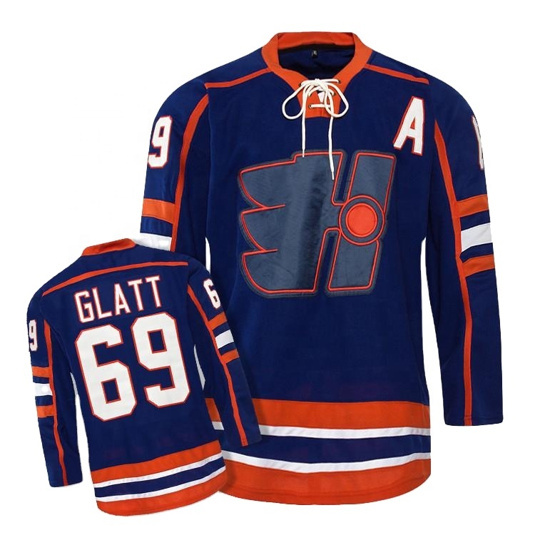 Sublimation printing team hoody customized ice tackle twill embroidery hockey jersey custom hockey hoodie
