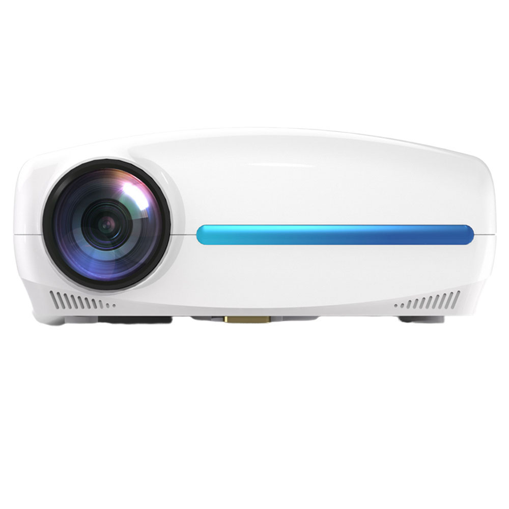 C2 4+64GB 1920*1080P Full HD 200inch AC3 4D keystone LED Projector android 9.0 Wifi Portable 4K Home theater Beamer Proyector