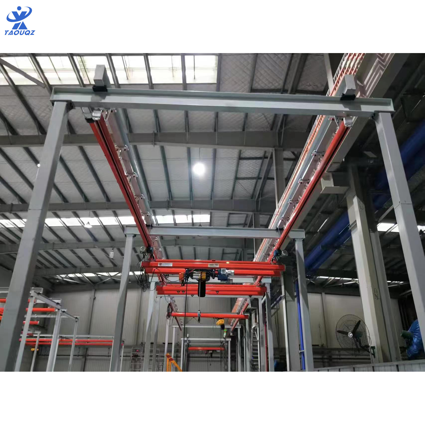 Modular KBK Crane System with Adjustable Span for Flexible Workshop Layouts KBK Overhead Crane