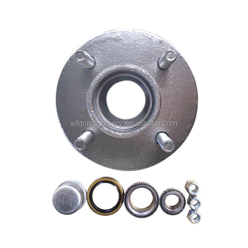 OEM Customized Boat Axle Part Unbraked Galvanizing Trailer Lazy Hub