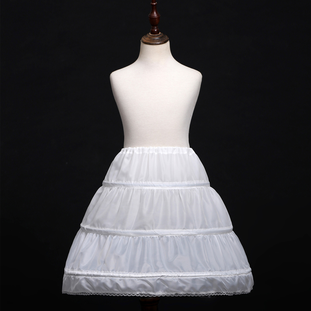 Skirt Little Princess Dress Wedding Dress Long Dress Steel Ring With Bone Brace Crinoline Skirt Accessories petticoat