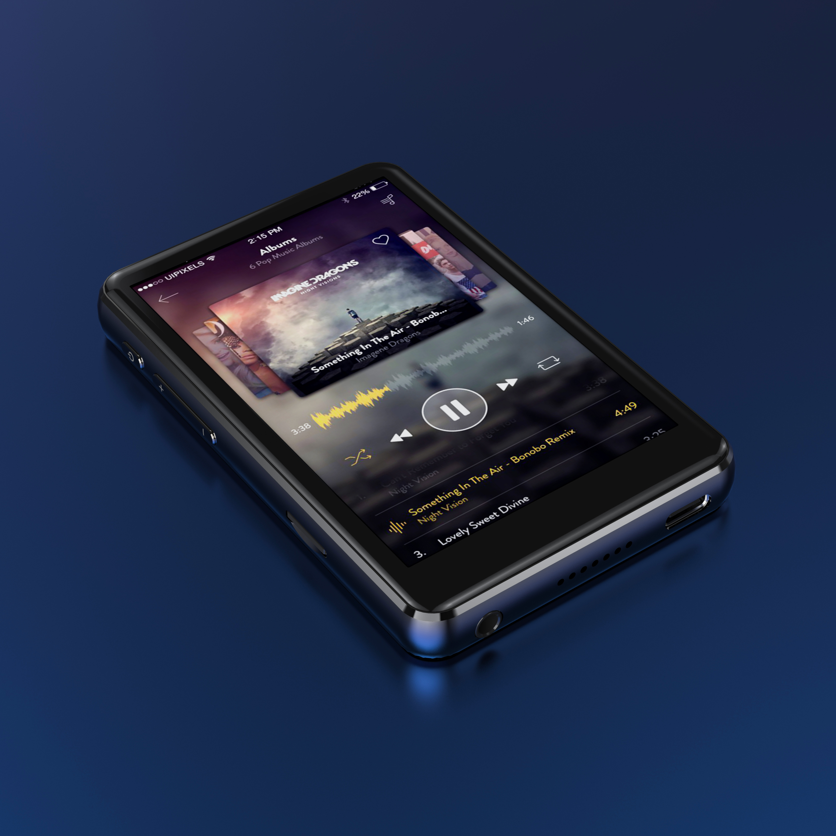 2021 Новое поступление индивидуальный MP3 MP4 Hifi музыкальный плеер FM синий зуб 5,0 дюймов Android 10,0 mp5 плеер с Wifi музыкальный плеер