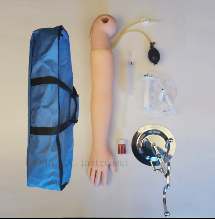 Arterial puncture and infusion kit The practice arm of arterial blood drawing puncture training