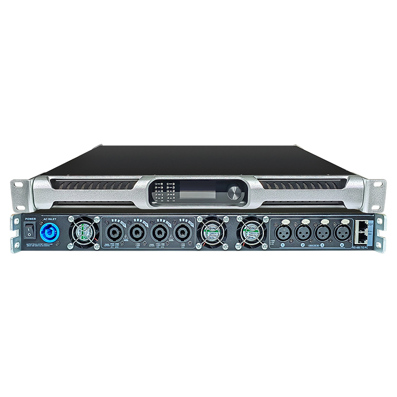 PFA16KS 4500Wx4 4-канальный профессиональный аудио линейный массив 1u Усилитель мощности класс d Сабвуфер dsp усилитель