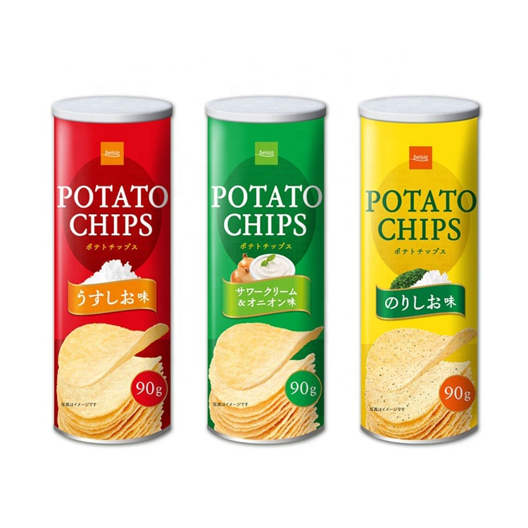 China Snack Manufacturers Competitive Price Chips Fast Food Snack Multi Flavour Food Crispy Potato Chips