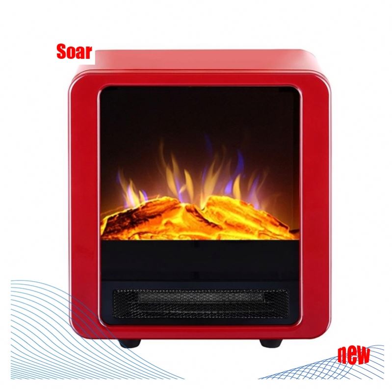 Home Decoration Artificial Flame Fireplace Instant Electric Heater