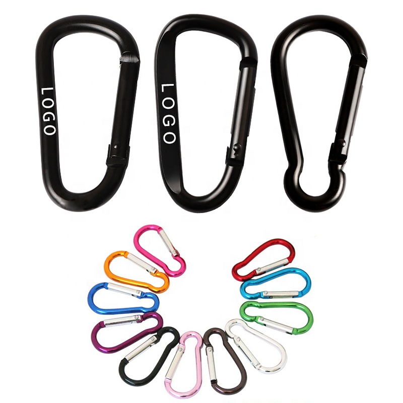 Multi Colors Climbing Carabiner Clip Carabiner Hook Heavy Duty Carabiners for Hammocks Camping Accessories Hiking Keychains