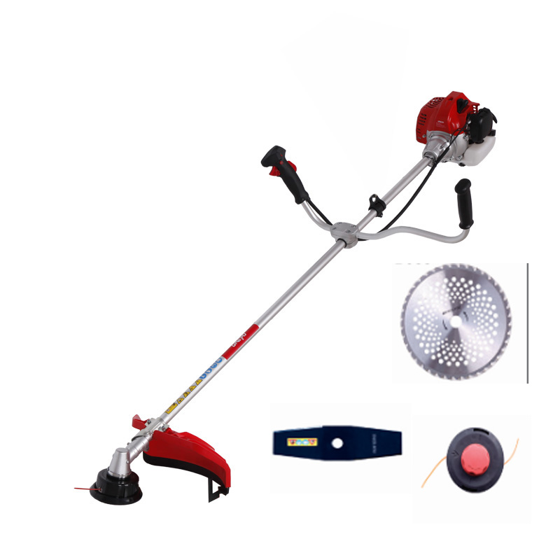 Hot sale Gasoline Garden machine 52CC Metal Blade Attachment Brush cutter Grass trimmer