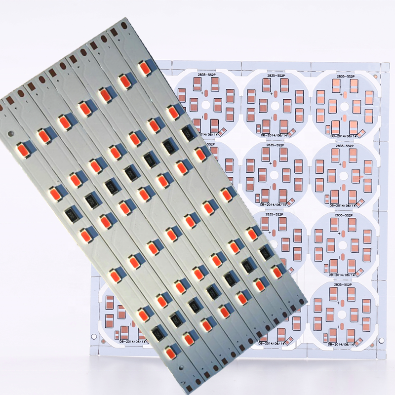 Заводская конструкция rgb, Алюминиевая СВЕТОДИОДНАЯ сборка pcba smd, светодиодная печатная плата
