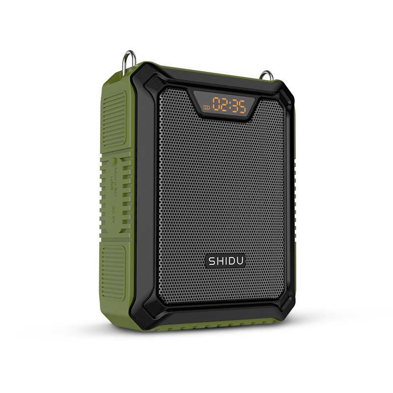M900 SHIDU оригинальный звук UHF высокочастотный беспроводной IPX 5 водонепроницаемый внешний аккумулятор усилитель голоса с микрофоном
