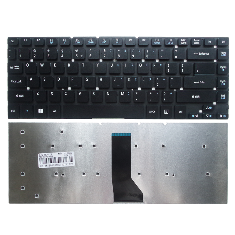 Клавиатура для ноутбука Acer 3830 4755 Клавиатура для ноутбука Acer v3-471g / 471pg E14 e5-411 основатель r431 Клавиатура для ноутбука Acer