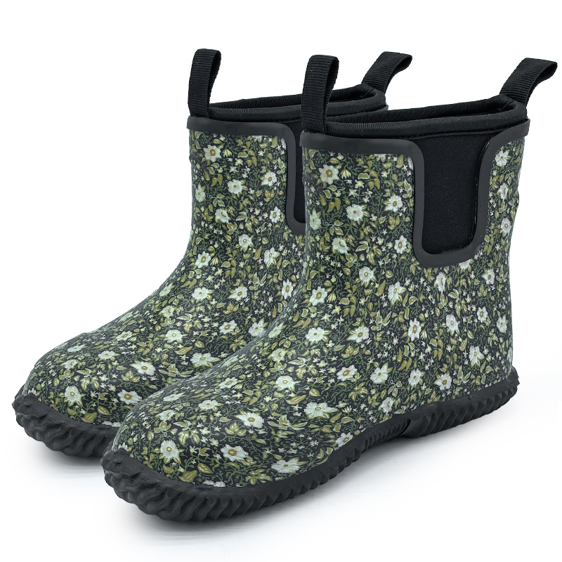 OEM manufacturer rubber shoes for children 100%waterproof Neoprene rain boots kids