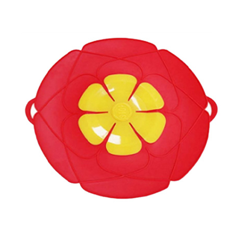 5040006 Multi-Function Universal Microwave Food Cover Silicone Pot Lid Boil Over Safeguard Spill Stopper Lid for Bowls,Cups,Pots