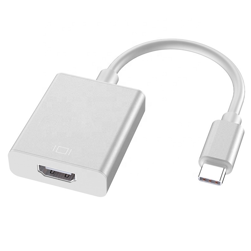 Премиум-адаптер с интегрированным USB C Type C 3,1 на HDTV с корпусом из алюминиевого сплава