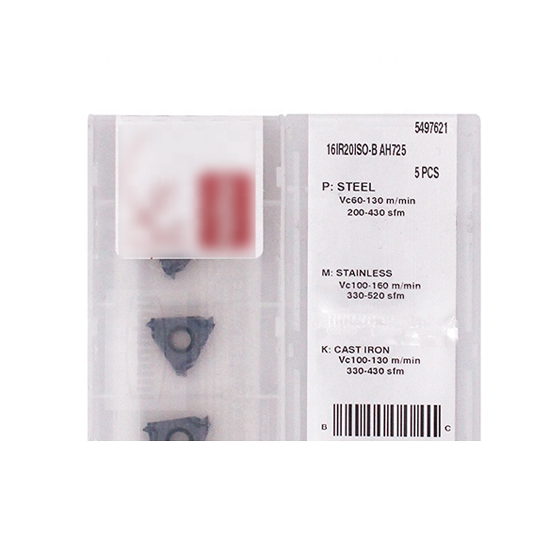 Authentic Japanese Tungaloys CNC Machine Tool thread Insertion 11IR1.0ISO-B 16IR1.75ISO-B AH725