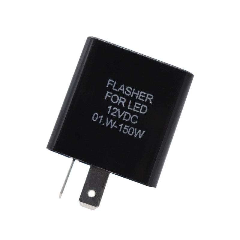KKA-LF2P 12V 2PIN Светодиодный проблесковый маячок для мотоцикла указатель поворота, черный и оранжевый опционально