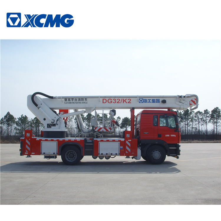 XCMG official 32m DG32K2 китайские небольшие 4x2 воздушные пожарные платформы цена