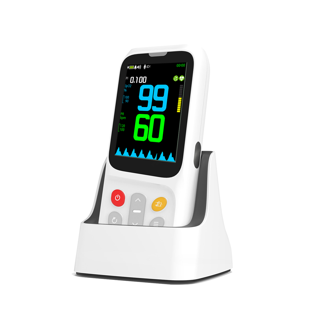 Touch Screen Multi-Parameter Patient Monitor Portable With Hospital ICU Vital Signs monitor Handheld Pulse Oximeter