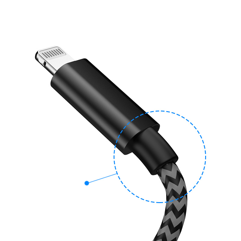 3.3 ft 1M 6.6ft 2M 10ft 3M Factory Cheap Price Fast Charge Nylon Braided Usb Rechargeable Cable Mobile Cell Phone Charger