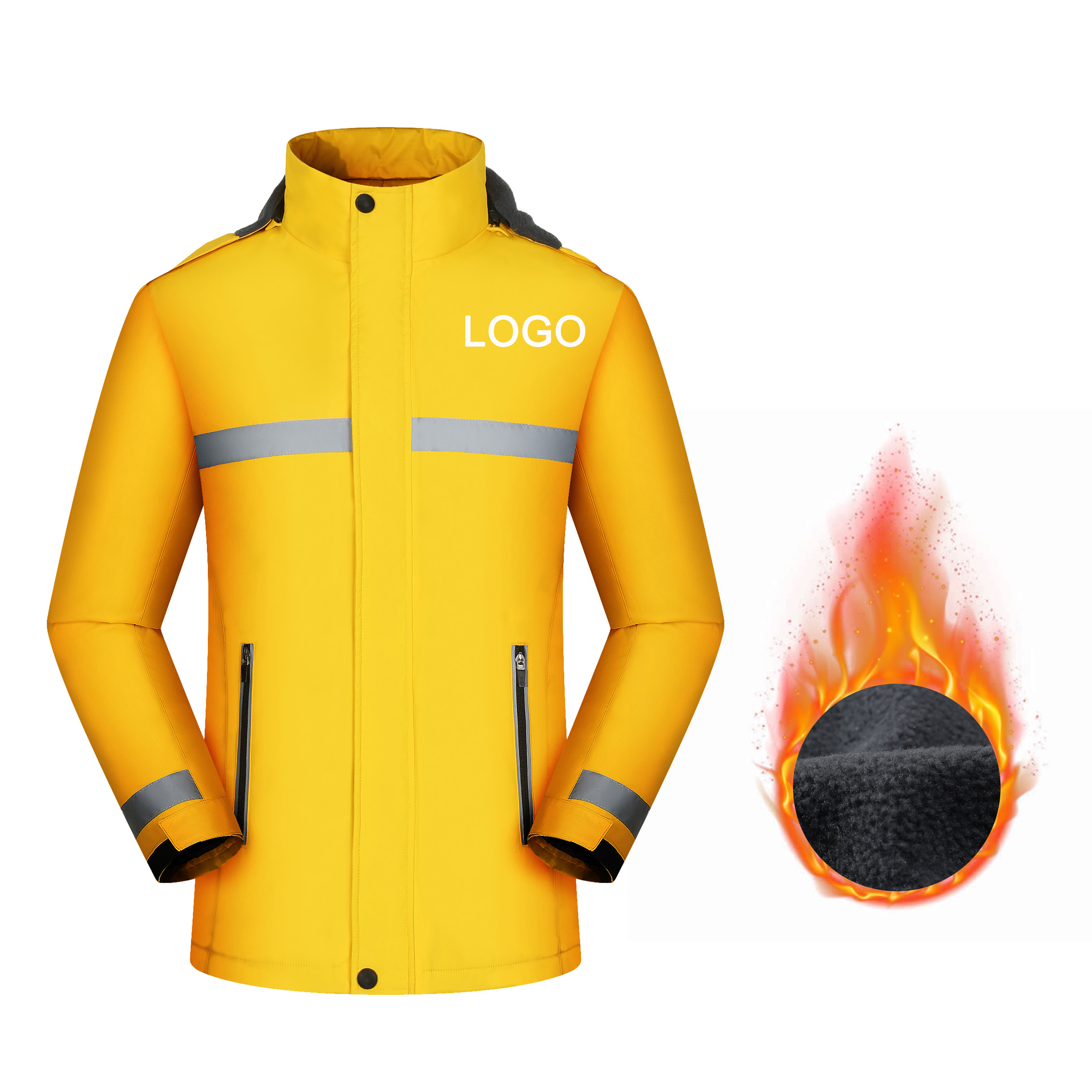 Wholesale Custom Design Winter Waterproof Windproof Clothing Unisex Outdoor Activity Windbreaker Zip Up Jacket