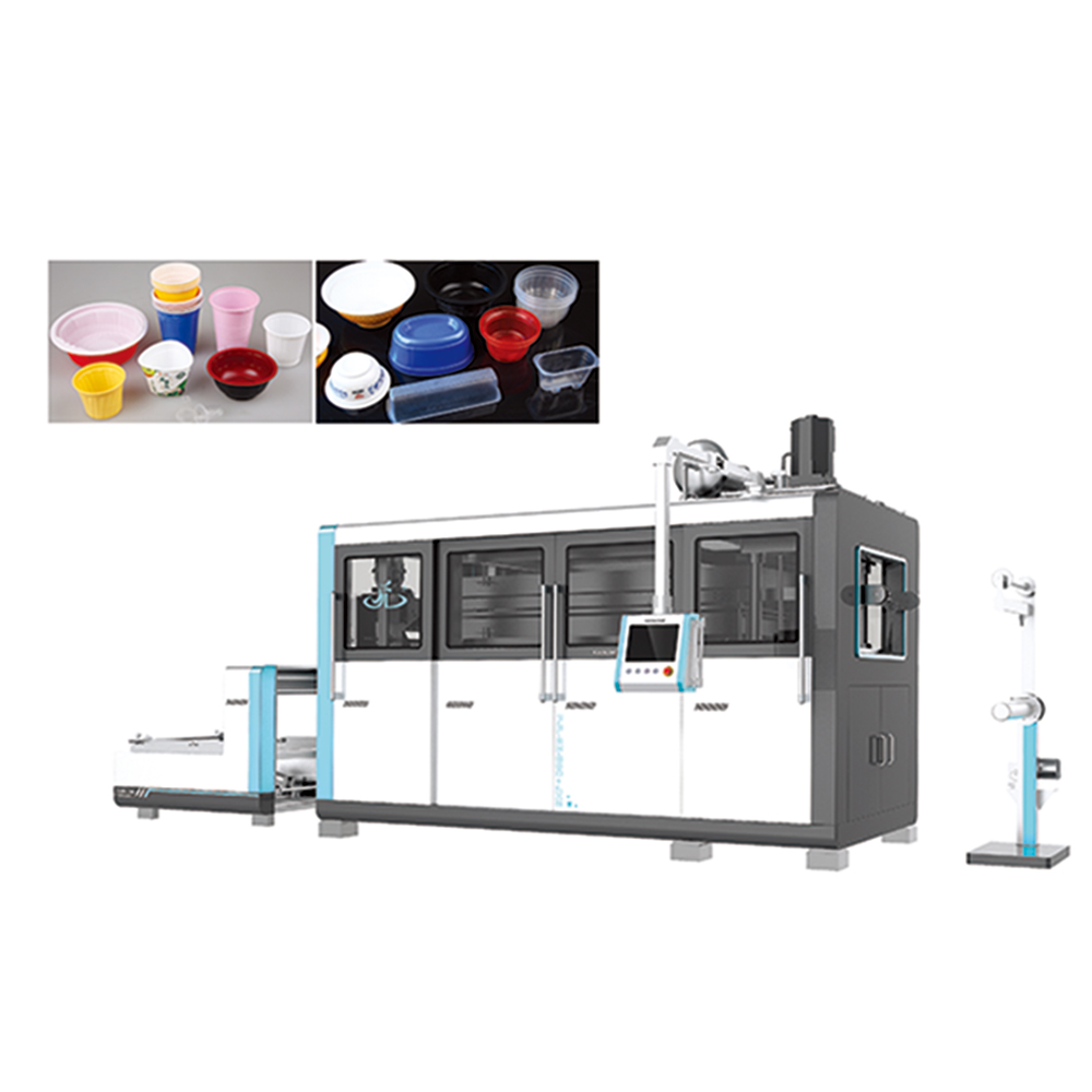 Automatic disposable vacuum cup making plastic thermoforming machines