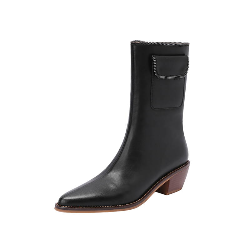 Women Shoes autumn winter Boots ankle fashion comfortable genuine leather For Women The Latest new Classical design