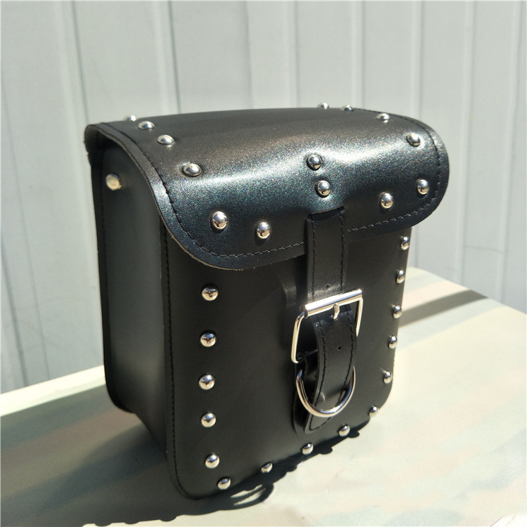 Мотоциклетная боковая седельная сумка из искусственной кожи для Harley Sportster