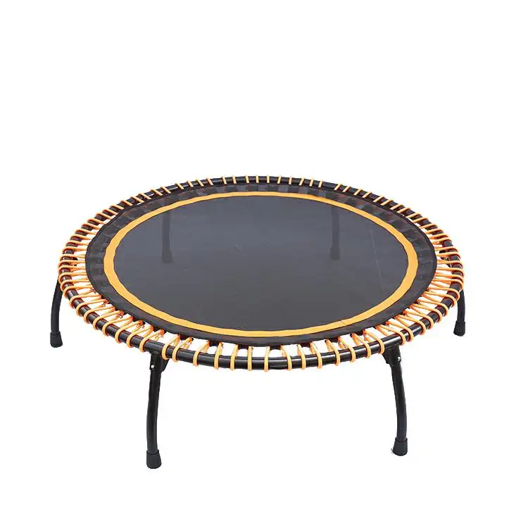 38"/40"/45" Folding Mini Trampoline, Exercise Trampoline with Adjustable Foam Handle, Rebounder Trampoline for Adults Fitness, I